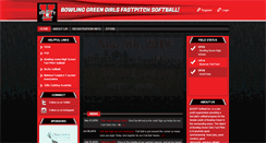 Desktop Screenshot of bgfastpitch.com